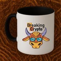 Breaking Crypto Bull Coffee Mug thumb 2