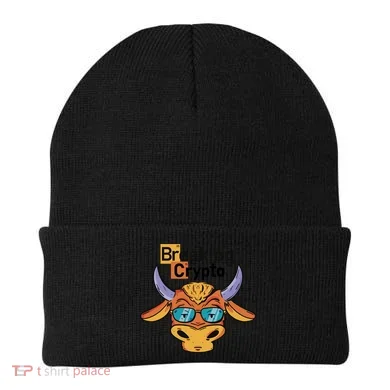 Breaking Crypto Bull Beanie