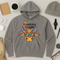 Breaking Crypto Bull Hoodie thumb 3