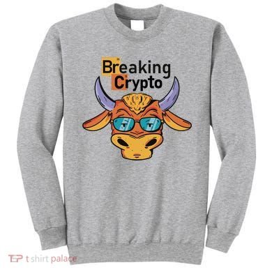 Breaking Crypto Bull Sweatshirt