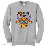 Breaking Crypto Bull Sweatshirt thumb 0