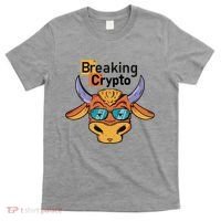 Breaking Crypto Bull T-Shirt thumb 0