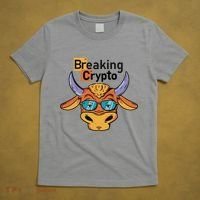Breaking Crypto Bull T-Shirt thumb 5