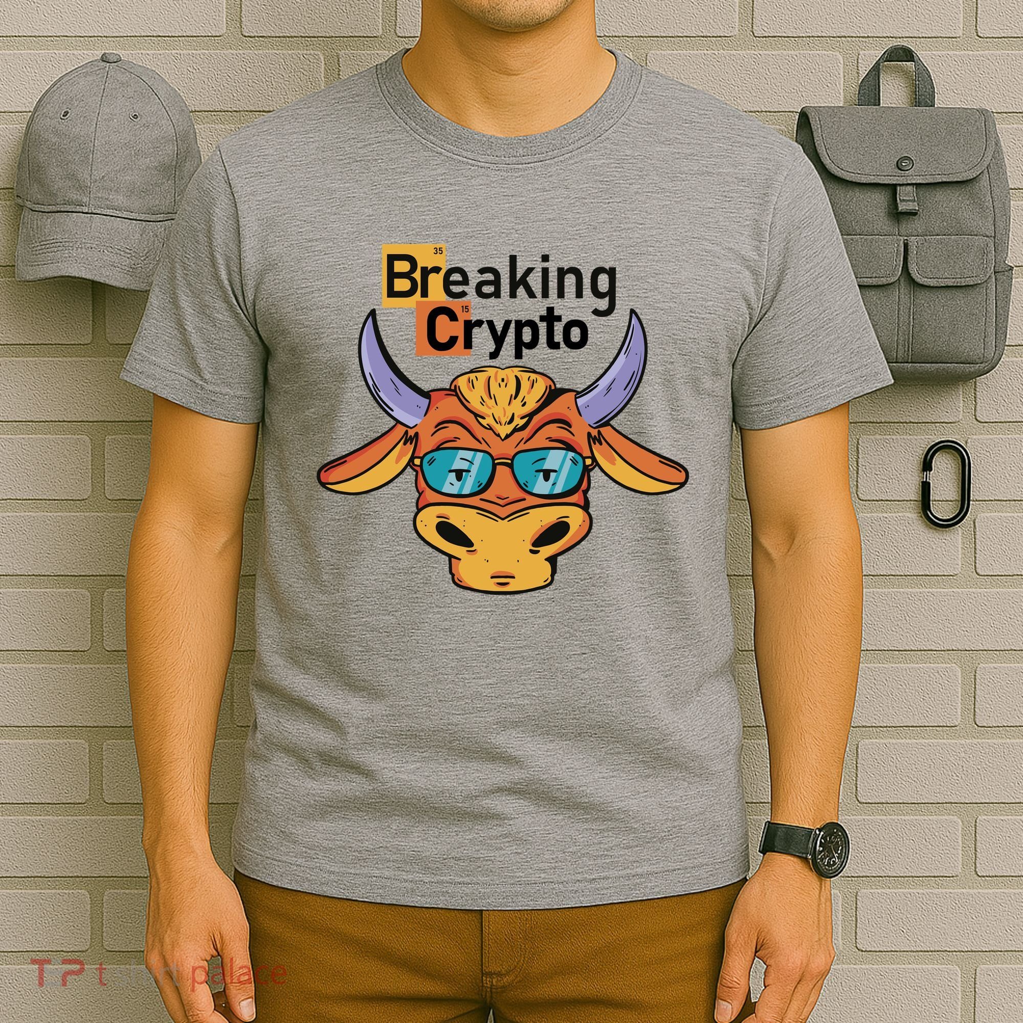 Breaking Crypto Bull T-Shirt