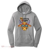 Breaking Crypto Bull Women's Hoodie thumb 0