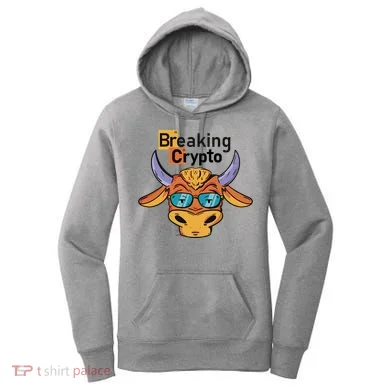 Breaking Crypto Bull Women's Hoodie