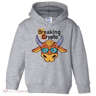 Breaking Crypto Bull Toddler Hoodie