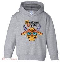 Breaking Crypto Bull Toddler Hoodie thumb 0