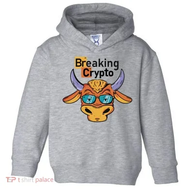 Breaking Crypto Bull Toddler Hoodie