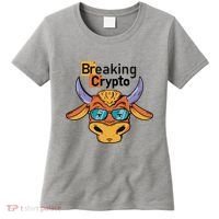 Breaking Crypto Bull Women's T-Shirt thumb 0