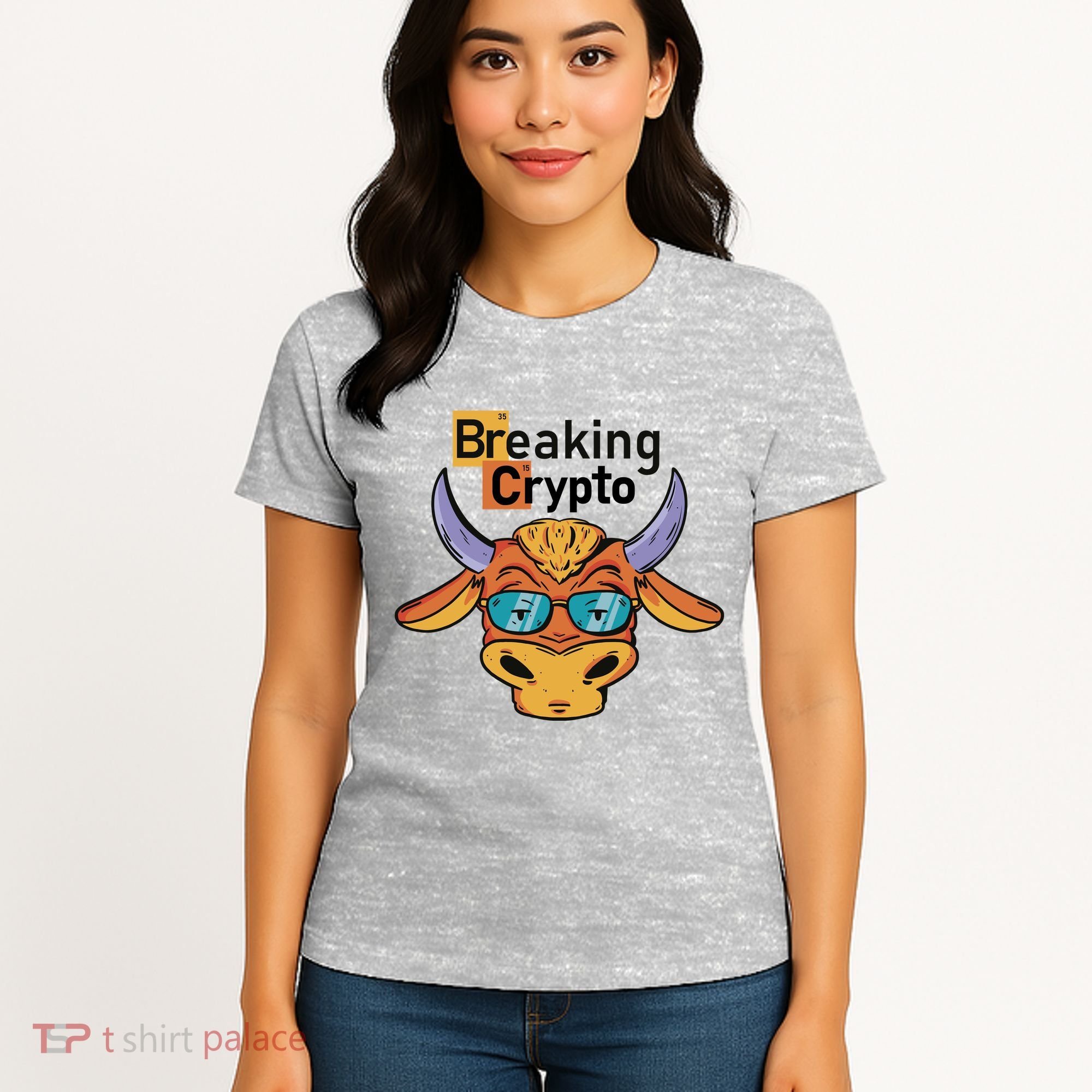 Breaking Crypto Bull Women's T-Shirt