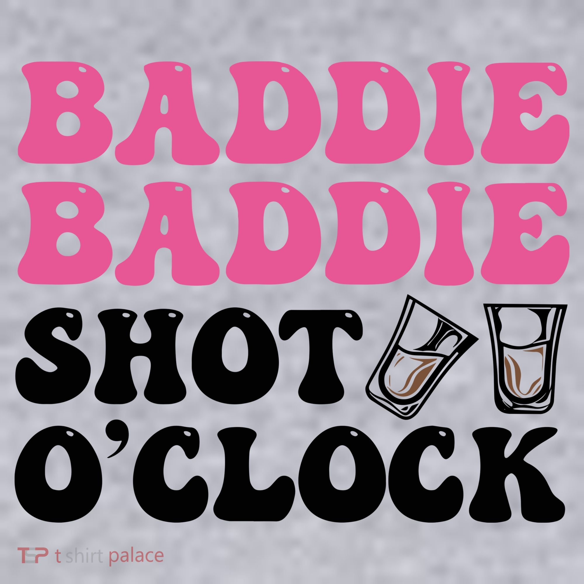 Baddies Caribbean Baddie Baddie Shot O Clock Women's Sweatshirt