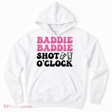 Baddies Caribbean Baddie Baddie Shot O Clock Hoodie