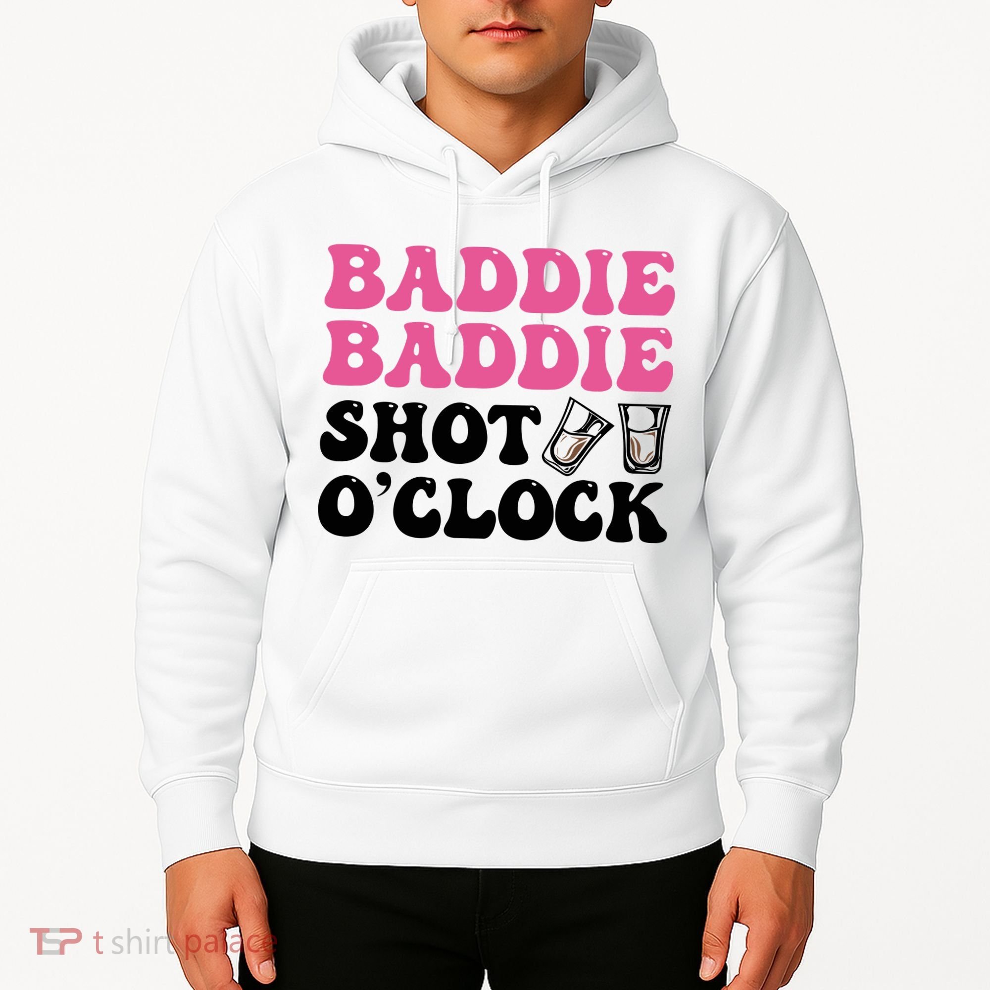 Baddies Caribbean Baddie Baddie Shot O Clock Hoodie