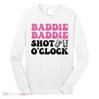 Baddies Caribbean Baddie Baddie Shot O Clock Long Sleeve Shirt thumb 0