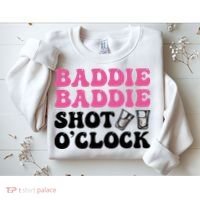 Baddies Caribbean Baddie Baddie Shot O Clock Sweatshirt thumb 2
