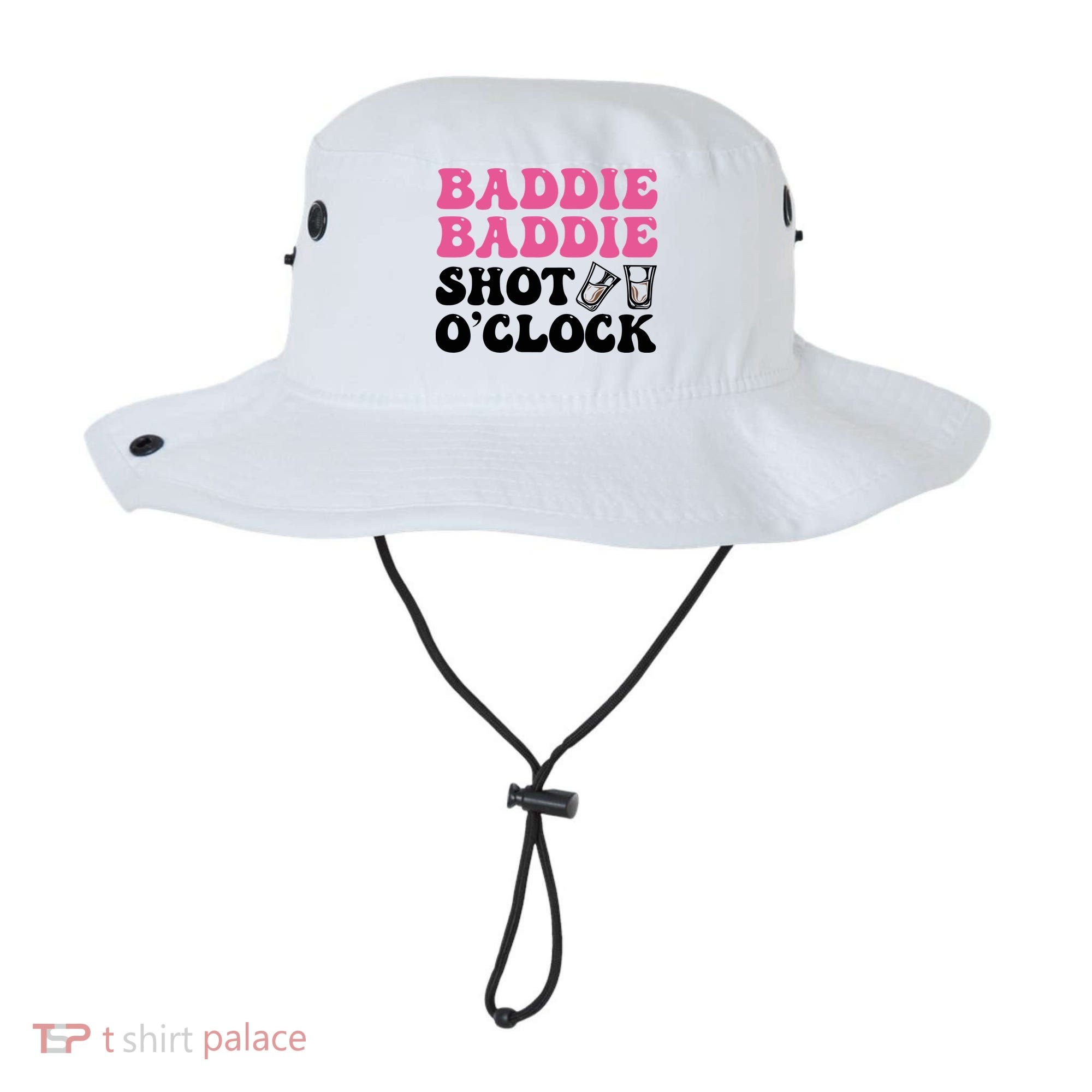 Baddies Caribbean Baddie Baddie Shot O Clock Bucket Hat
