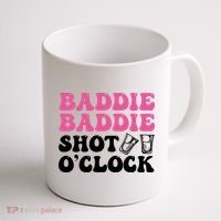 Baddies Caribbean Baddie Baddie Shot O Clock Coffee Mug thumb 1