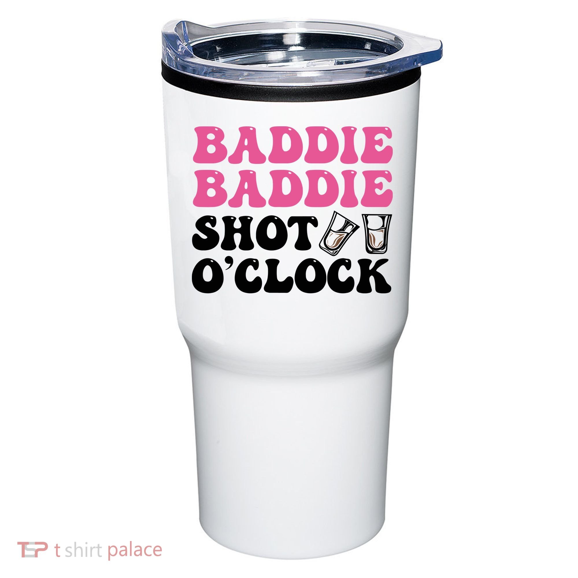 Baddies Caribbean Baddie Baddie Shot O Clock Tumbler
