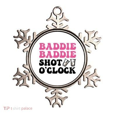 Baddies Caribbean Baddie Baddie Shot O Clock Ornament