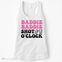 Baddies Caribbean Baddie Baddie Shot O Clock Women's Tank Top thumb 0