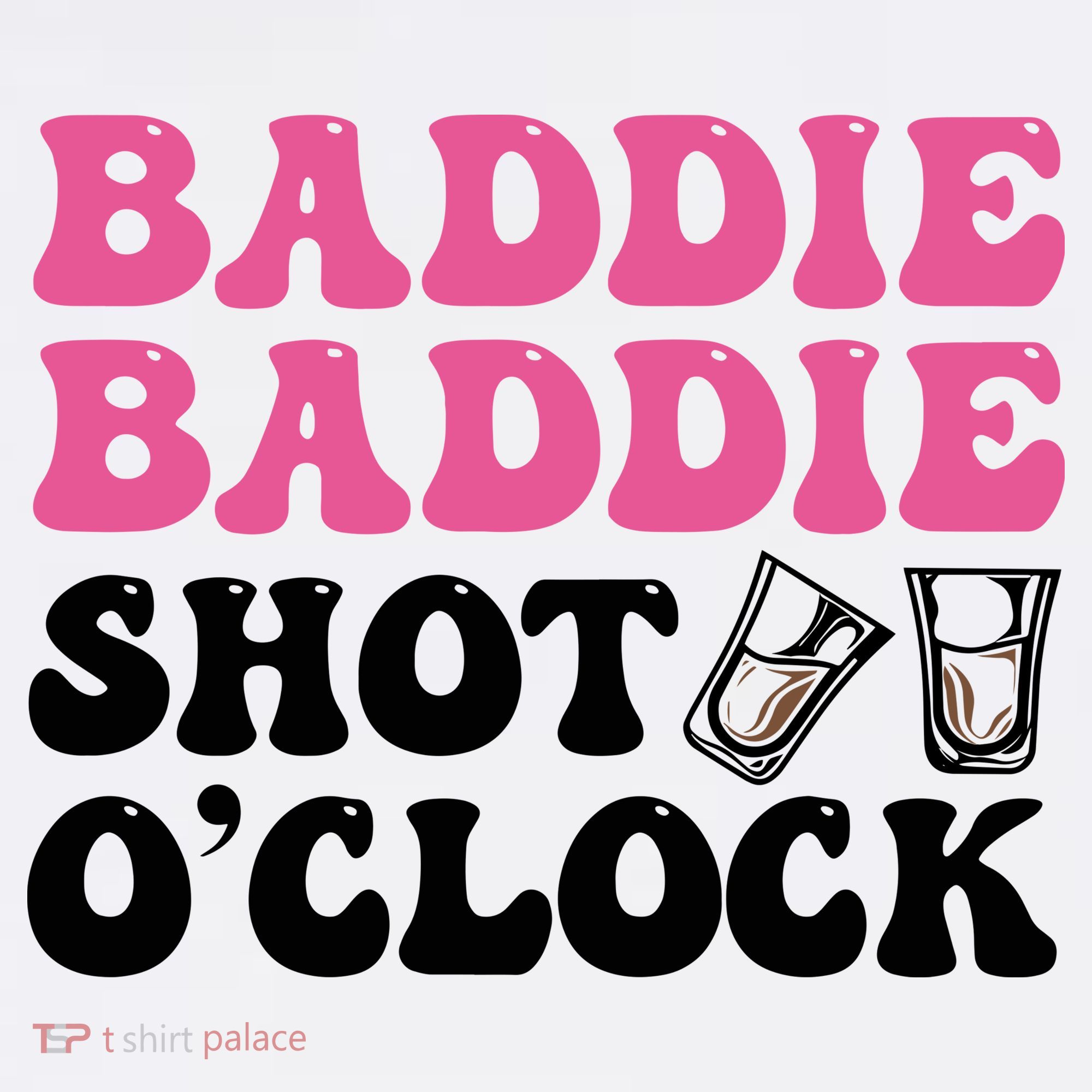 Baddies Caribbean Baddie Baddie Shot O Clock Women's Tank Top