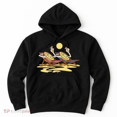 Bitcoin Crypto Beach Vacation Hoodie