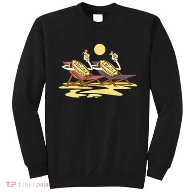Bitcoin Crypto Beach Vacation Sweatshirt