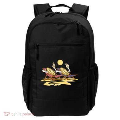 Bitcoin Crypto Beach Vacation Backpack