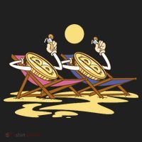 Bitcoin Crypto Beach Vacation Hat thumb 2
