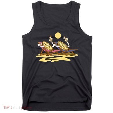 Bitcoin Crypto Beach Vacation Tank Top