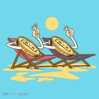 Bitcoin Crypto Beach Vacation Long Sleeve Shirt thumb 2