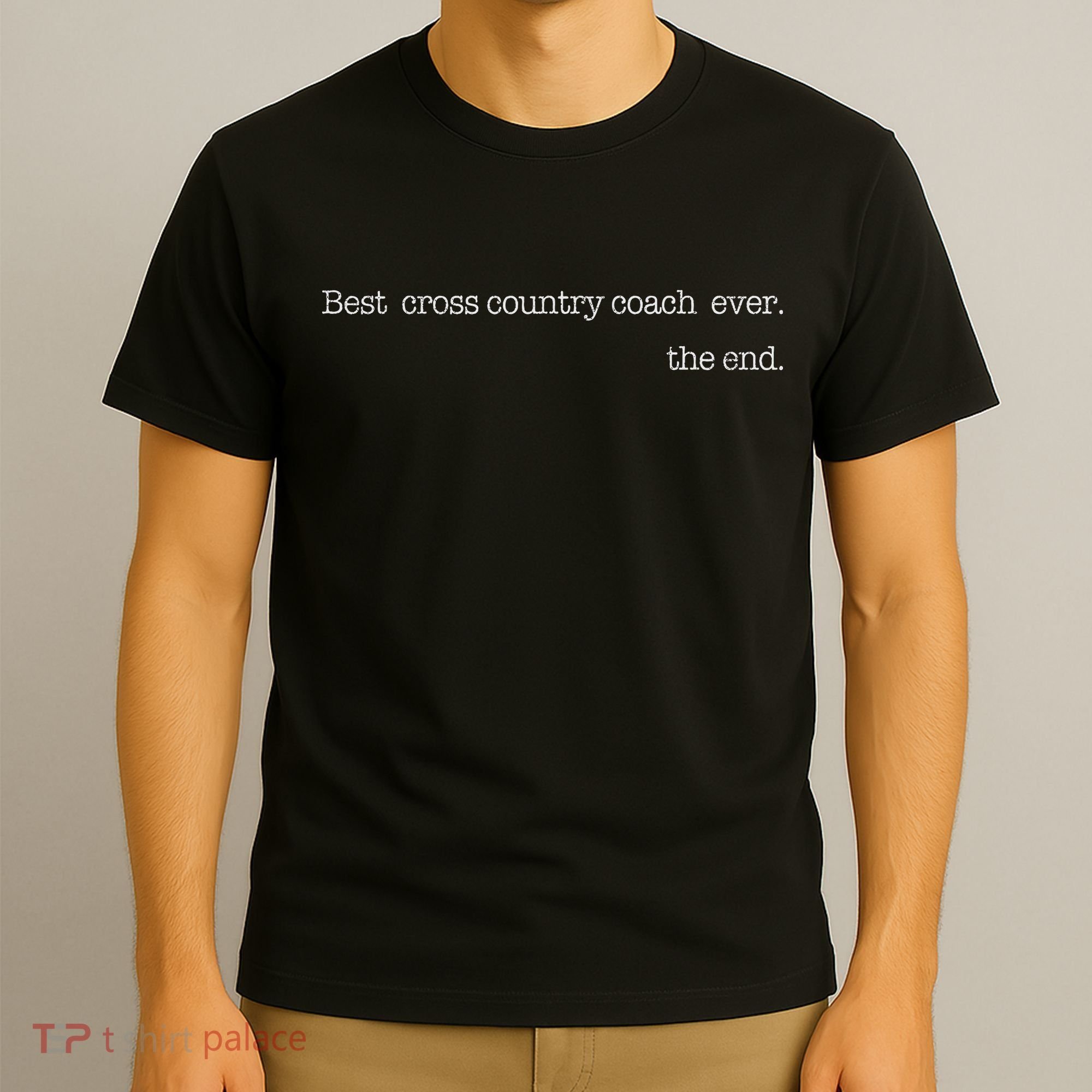 Best Cross Country Coach Ever Running Runner Coach T-Shirt