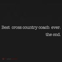 Best Cross Country Coach Ever Running Runner Coach Coaster thumb 2