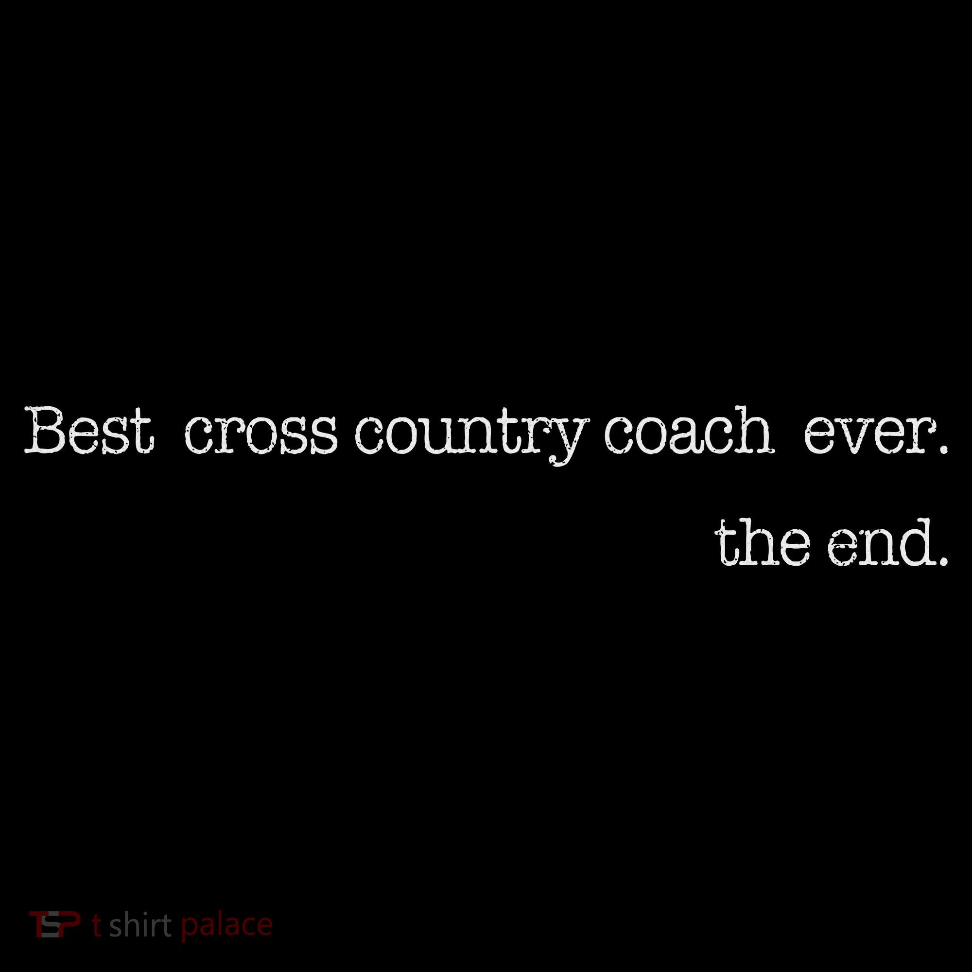 Best Cross Country Coach Ever Running Runner Coach Women's Hoodie