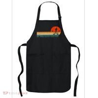 Best Cross Country Coach Cross Country Running Coach Retro Apron thumb 0