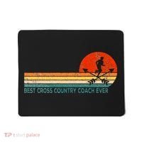Best Cross Country Coach Cross Country Running Coach Retro Mousepad thumb 0