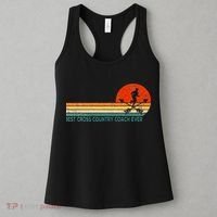 Best Cross Country Coach Cross Country Running Coach Retro Women's Tank Top thumb 3