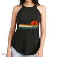 Best Cross Country Coach Cross Country Running Coach Retro Women's Perfect Tri Rocker Tank thumb 2