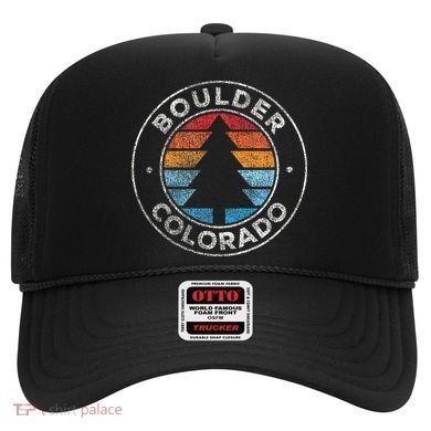 Boulder Colorado Co Vintage Retro 70s Hat