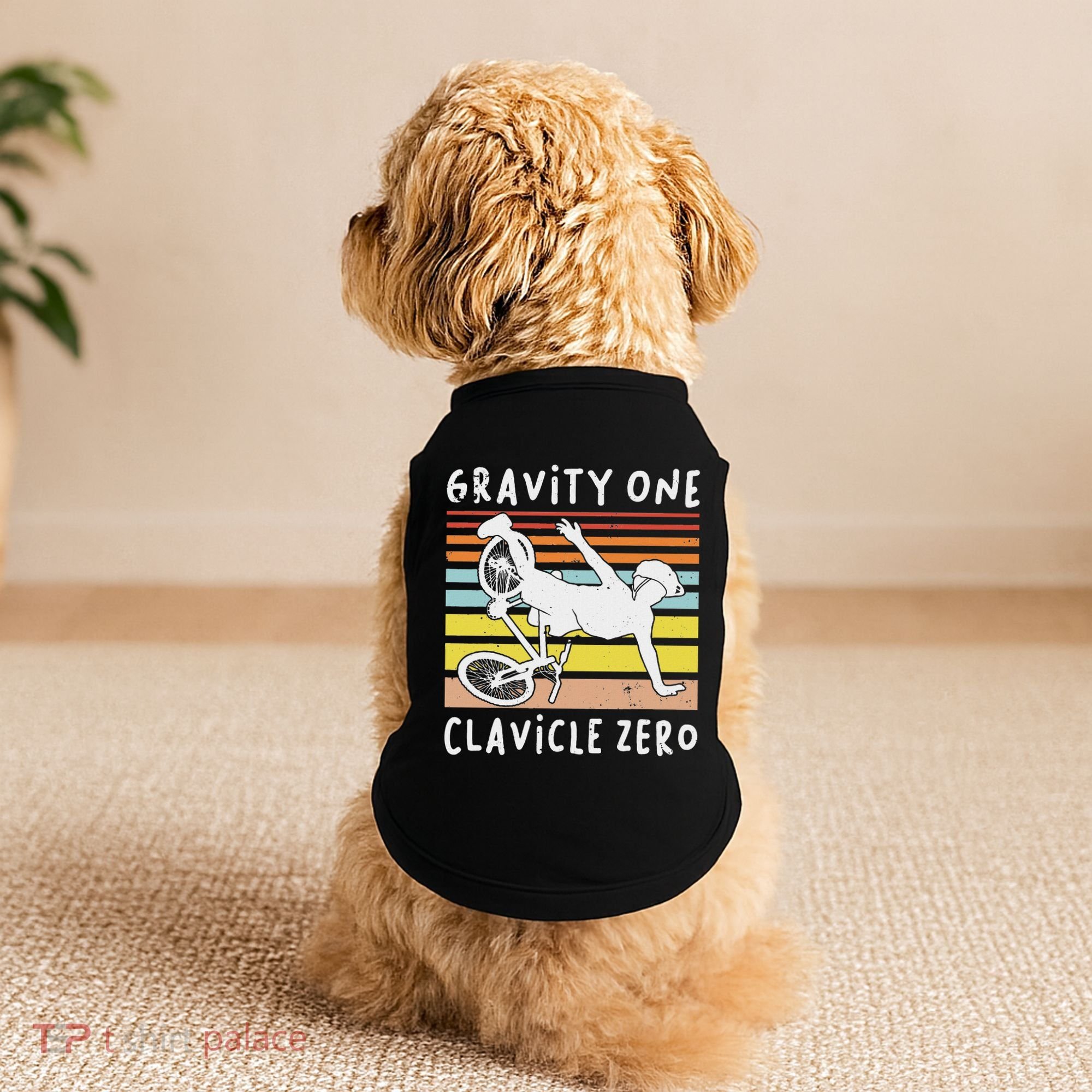 Broken Collarbone Clavicle Zero Cycling Biker Bike Doggie Tank