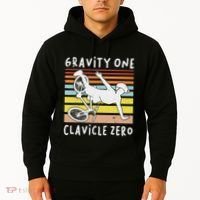Broken Collarbone Clavicle Zero Cycling Biker Bike Hoodie thumb 2