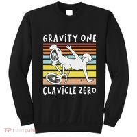 Broken Collarbone Clavicle Zero Cycling Biker Bike Sweatshirt thumb 0