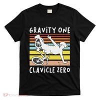 Broken Collarbone Clavicle Zero Cycling Biker Bike T-Shirt thumb 0