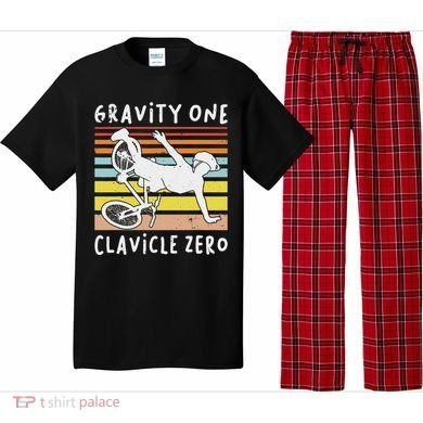 Broken Collarbone Clavicle Zero Cycling Biker Bike Pajama Set