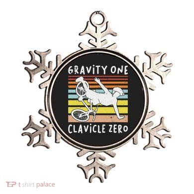Broken Collarbone Clavicle Zero Cycling Biker Bike Ornament