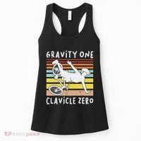 Broken Collarbone Clavicle Zero Cycling Biker Bike Women's Tank Top thumb 0