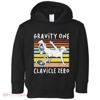 Broken Collarbone Clavicle Zero Cycling Biker Bike Toddler Hoodie thumb 0