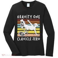Broken Collarbone Clavicle Zero Cycling Biker Bike Women's Long Sleeve Shirt thumb 0