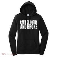 Beatking Clubgodzilla CanT Be Horny And Broke Women's Hoodie thumb 0